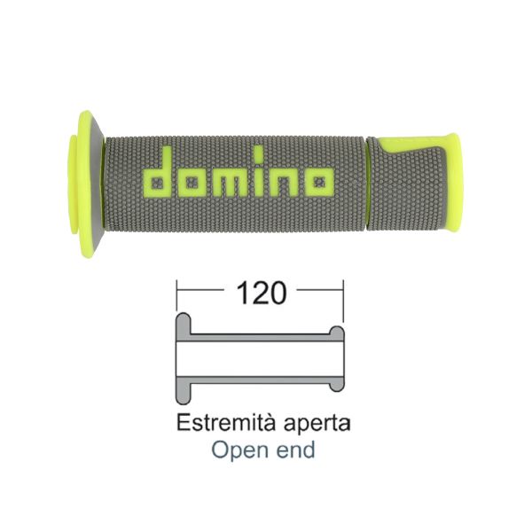 Gripi DOMINO Road-Racing 184161270 grey fluo