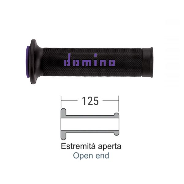 Gripi DOMINO 184170160 Black/blue DOMINO