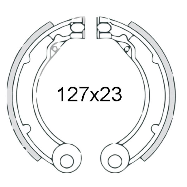 Čeljusti kočnica (pakne) RMS 225120531 rear couple