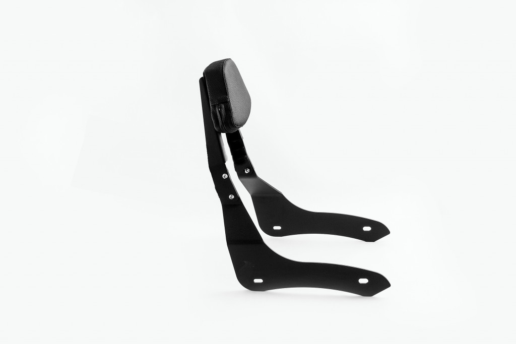 Sissybar plane CUSTOMACCES NON DETACHABLE RQ0047N Crni