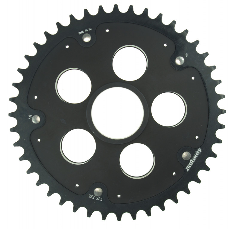 Rear sprocket STEALTH with alloy disc SUPERSPROX RSA-736:41-BLK Crni 41T, 520