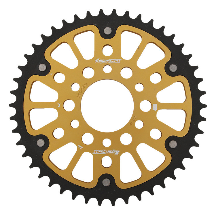 Lančenik zadnji SUPERSPROX STEALTH RST-109:46-GLD zlato 46T, 520