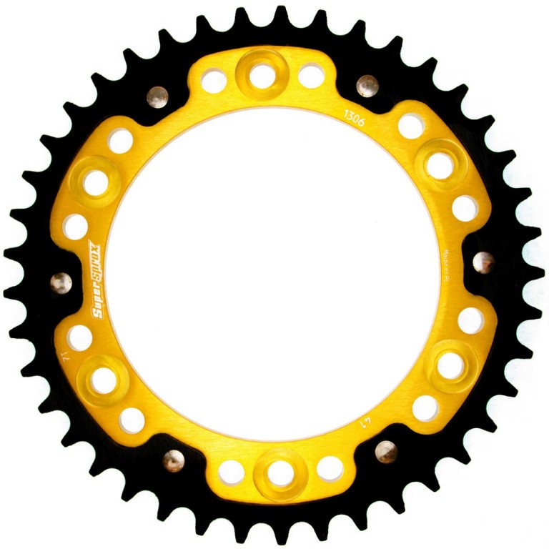 Rear sprocket SUPERSPROX STEALTH RST-1334:41-GLD zlato 41T, 530