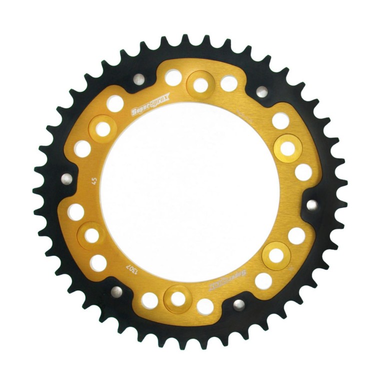 Rear sprocket SUPERSPROX STEALTH RST-1307:45-GLD zlato 45T, 525
