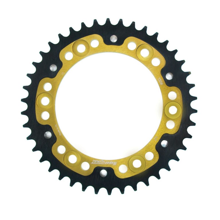 Rear sprocket SUPERSPROX STEALTH RST-1308:42-GLD zlato 42T, 520