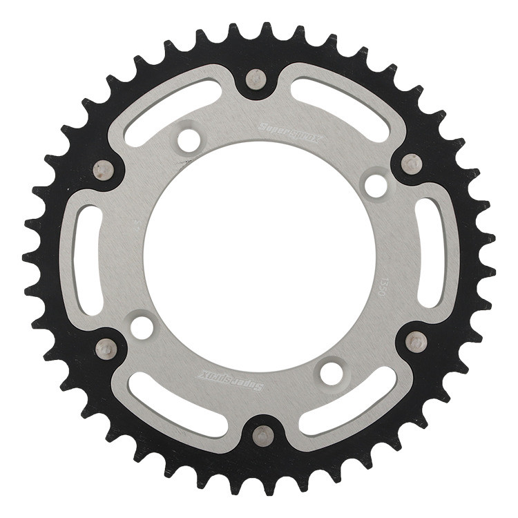 Lančenik zadnji SUPERSPROX STEALTH RST-1350:43-SLV silver 43T, 520