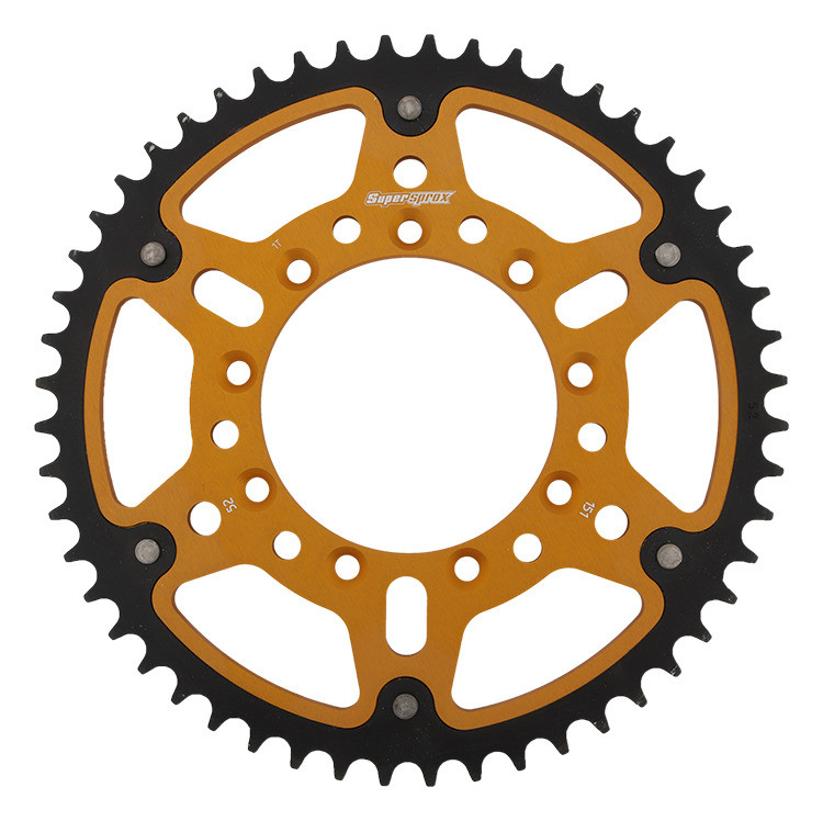 Lančenik zadnji SUPERSPROX STEALTH RST-151:52-GLD zlato 52T, 520