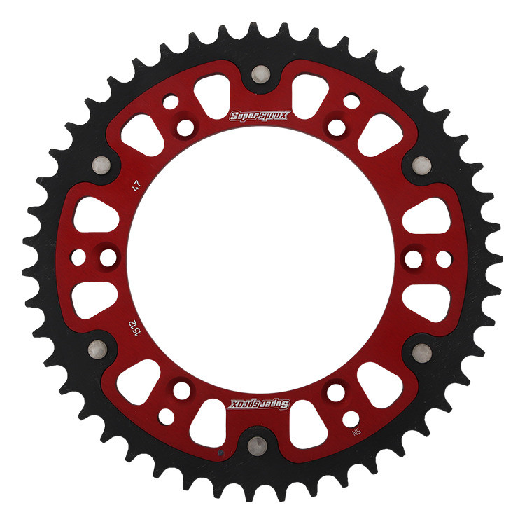 Lančenik zadnji SUPERSPROX STEALTH RST-1512:47-RED crven 47T, 520