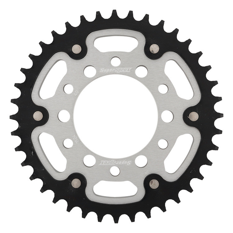 Lančenik zadnji SUPERSPROX STEALTH RST-1524:40-SLV silver 40T, 530