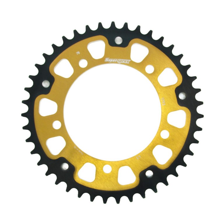 Rear sprocket SUPERSPROX STEALTH RST-1793:43-GLD zlato 43T, 520