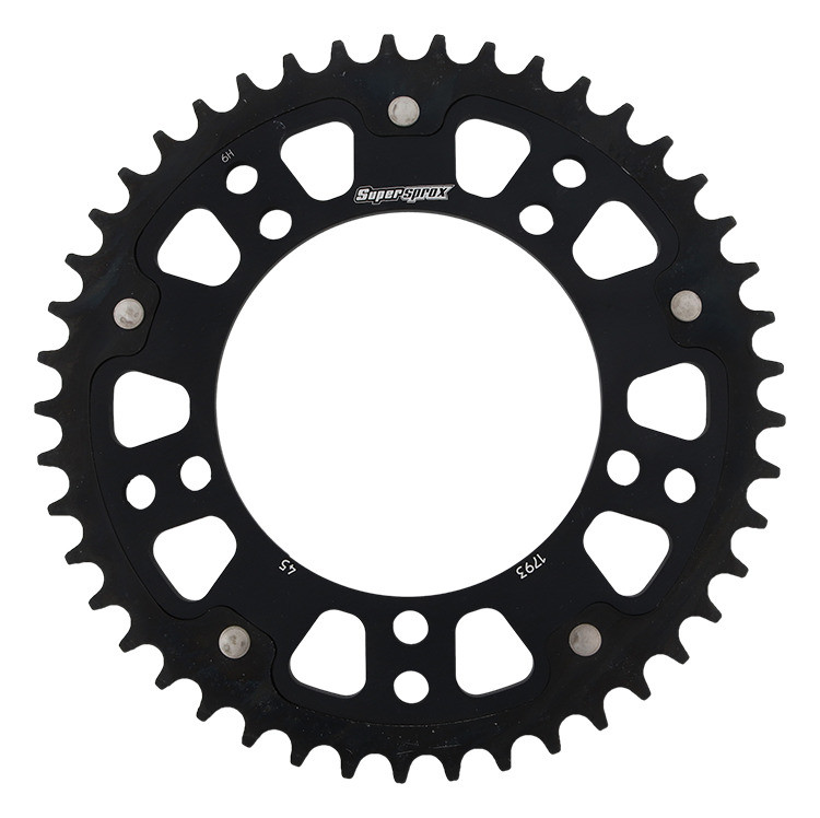 Lančenik zadnji SUPERSPROX STEALTH RST-1793:45-BLK Crni 45T, 520