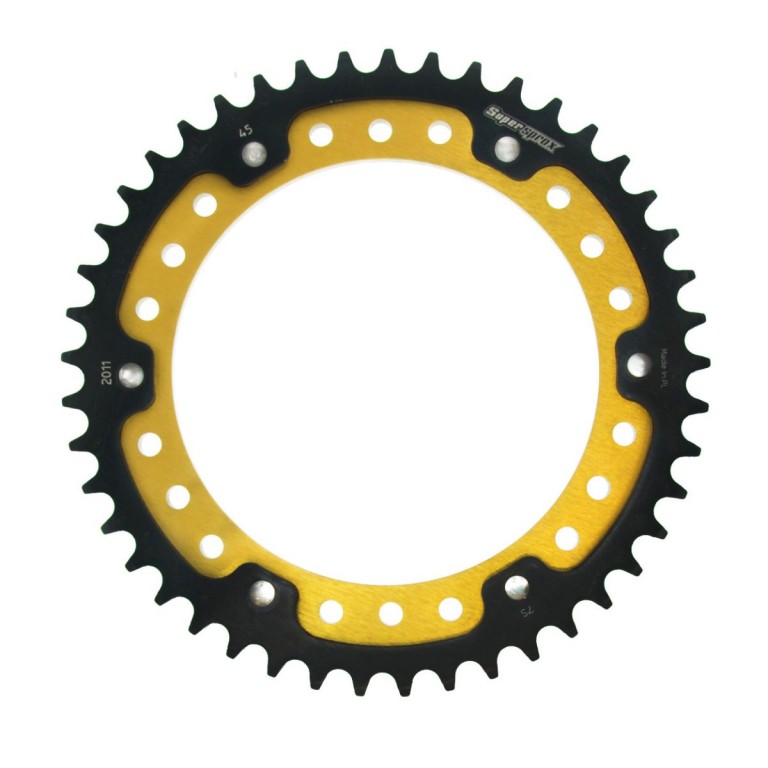 Rear sprocket SUPERSPROX STEALTH RST-2011:45-GLD zlato 45T, 530