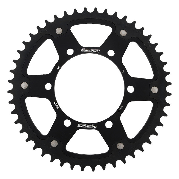 Lančenik zadnji SUPERSPROX STEALTH RST-2012:48-BLK Crni 48T, 525