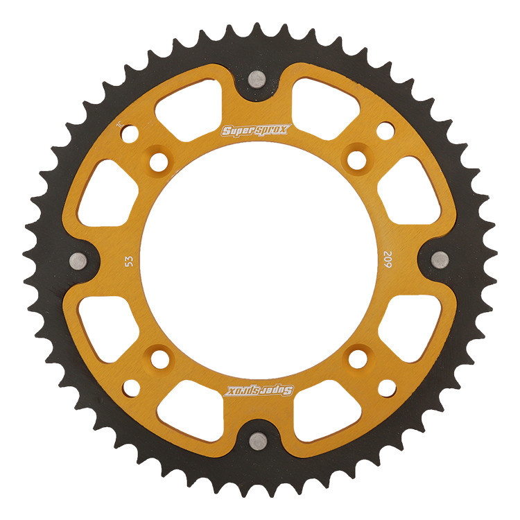 Lančenik zadnji SUPERSPROX STEALTH RST-209:53-GLD zlato 53T, 420