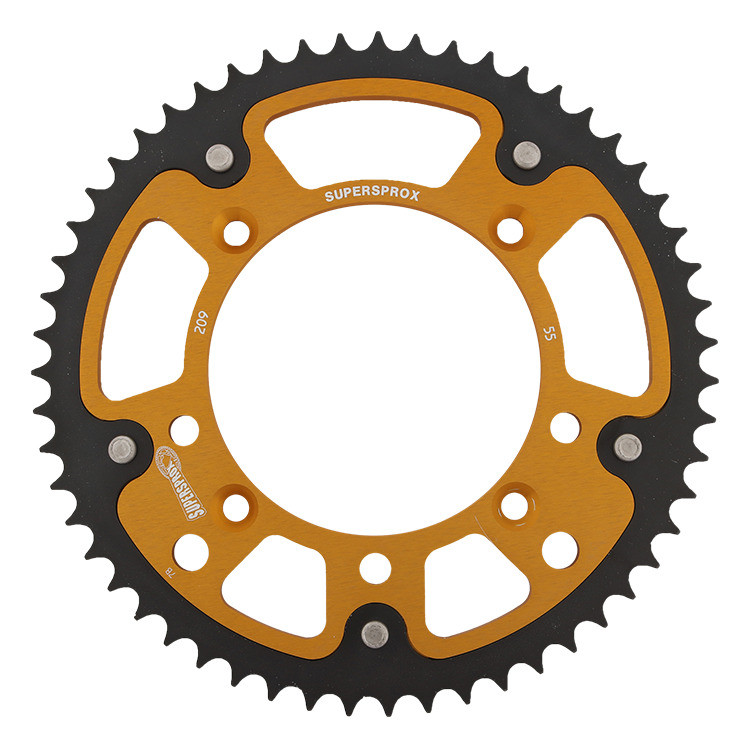 Lančenik zadnji SUPERSPROX STEALTH RST-209:55-GLD zlato 55T, 420