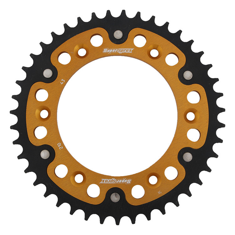 Lančenik zadnji SUPERSPROX STEALTH RST-210:43-GLD zlato 43T, 520