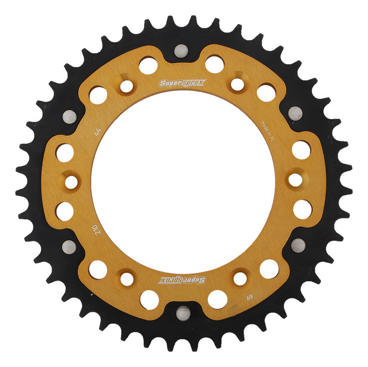 Lančenik zadnji SUPERSPROX STEALTH RST-210:44-GLD zlato 44T, 520