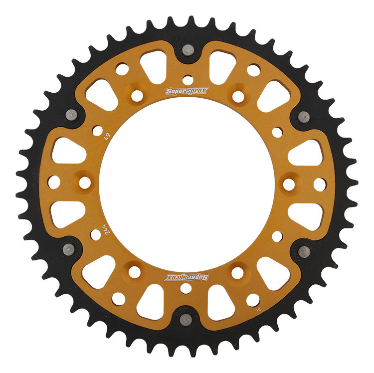 Lančenik zadnji SUPERSPROX STEALTH RST-244:49-GLD zlato 49T, 520