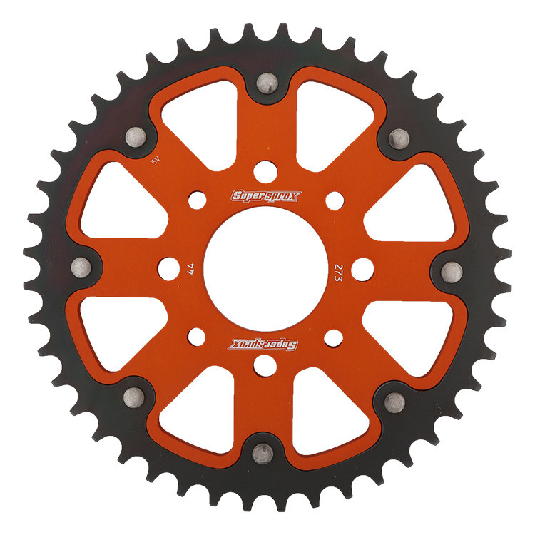 Lančenik zadnji SUPERSPROX STEALTH RST-273:44-ORG orange 44T, 520