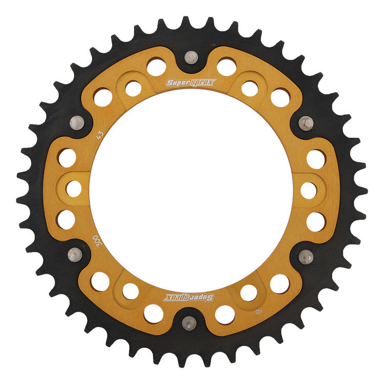 Lančenik zadnji SUPERSPROX STEALTH RST-300:43-GLD zlato 43T, 525