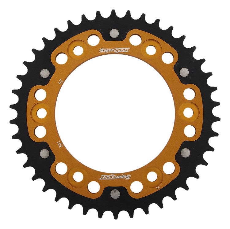 Lančenik zadnji SUPERSPROX STEALTH RST-301:42-GLD zlato 42T, 520