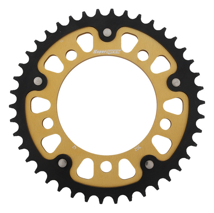 Lančenik zadnji SUPERSPROX STEALTH RST-302:42-GLD zlato 42T, 530