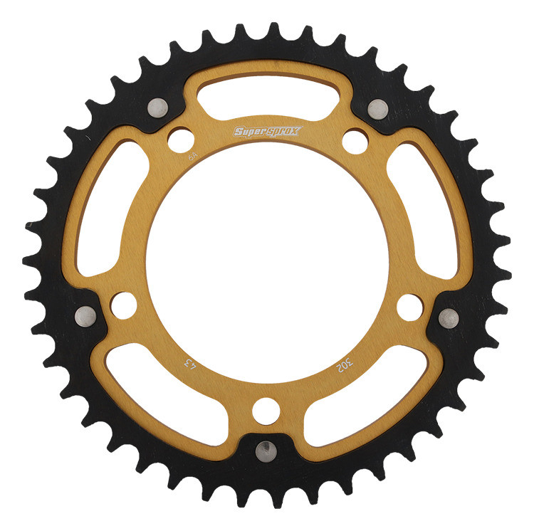 Lančenik zadnji SUPERSPROX STEALTH RST-302:43-GLD zlato 43T, 530