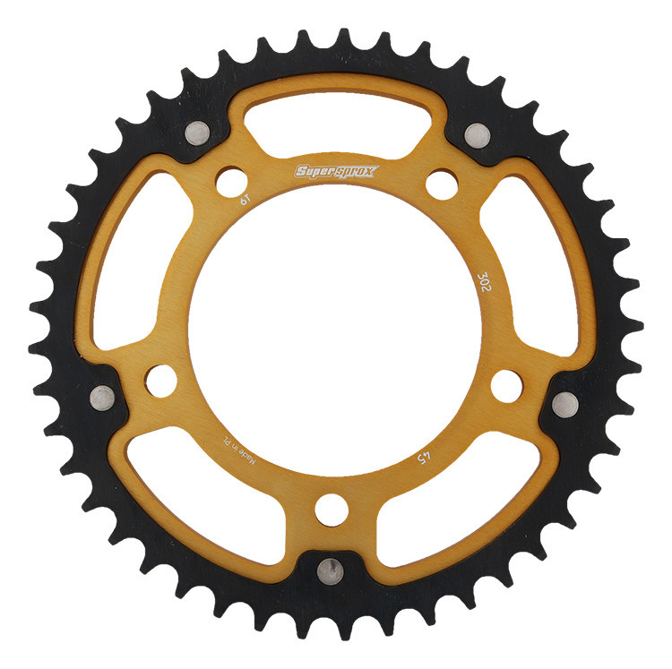 Lančenik zadnji SUPERSPROX STEALTH RST-302:45-GLD zlato 45T, 530
