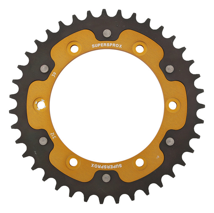 Lančenik zadnji SUPERSPROX STEALTH RST-312:39-GLD zlato 39T, 525