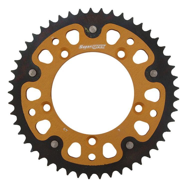 Lančenik zadnji SUPERSPROX STEALTH RST-4:49-GLD zlato 49T, 420