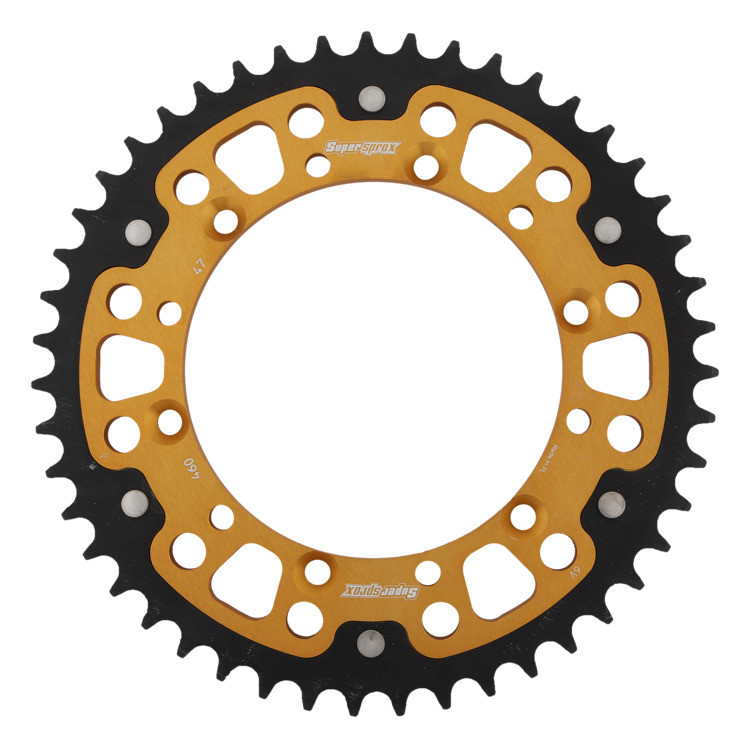 Lančenik zadnji SUPERSPROX STEALTH RST-460:47-GLD zlato 47T, 520