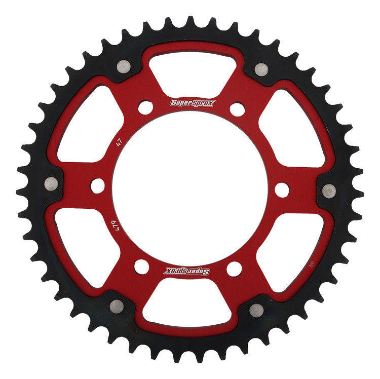 Lančenik zadnji SUPERSPROX STEALTH RST-479:47-RED crven 47T, 530