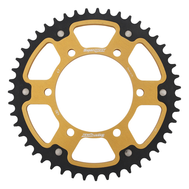 Lančenik zadnji SUPERSPROX STEALTH RST-480:47-GLD zlato 47T, 525