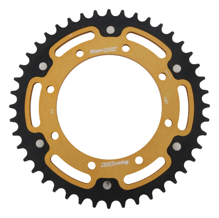Lančenik zadnji SUPERSPROX STEALTH RST-487:44-GLD zlato 44T, 520