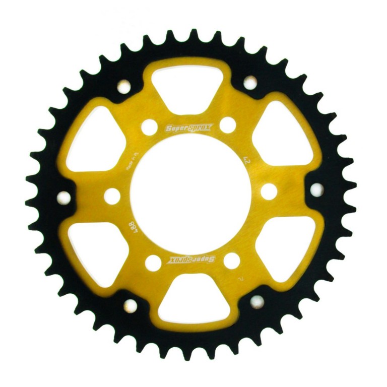 Rear sprocket SUPERSPROX STEALTH RST-488:42-GLD zlato 42T, 530