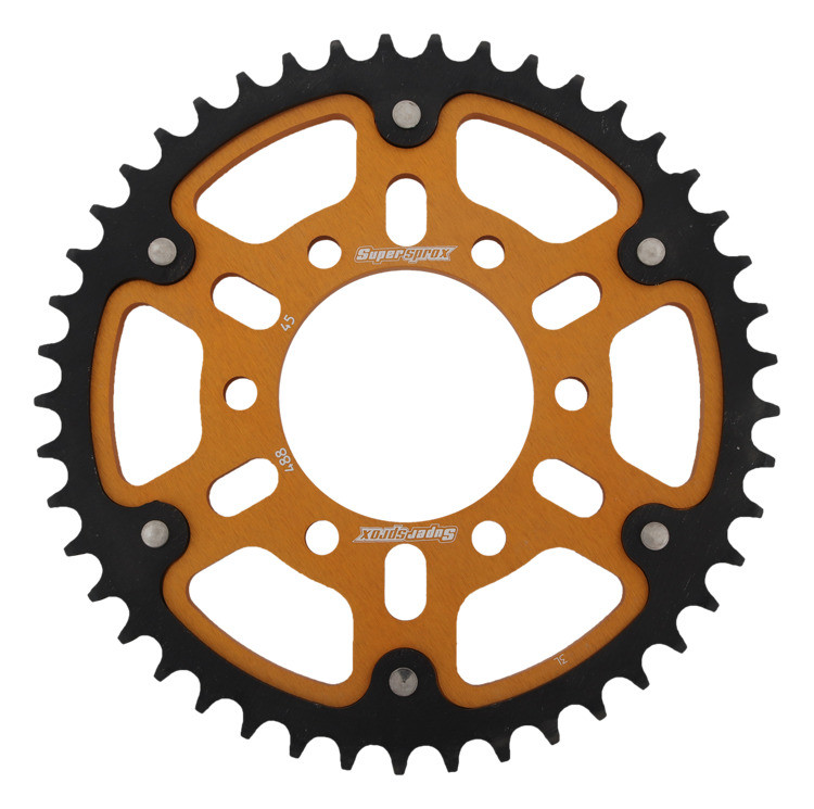 Lančenik zadnji SUPERSPROX STEALTH RST-488:45-GLD zlato 45T, 530