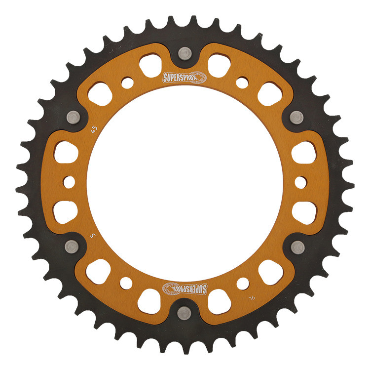 Lančenik zadnji SUPERSPROX STEALTH RST-5:45-GLD zlato 45T, 520