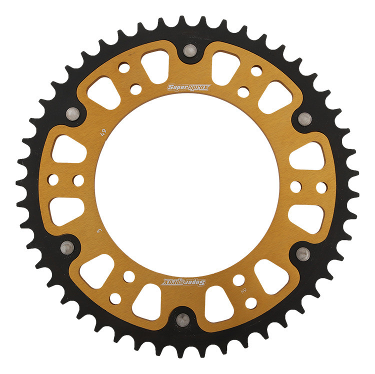 Lančenik zadnji SUPERSPROX STEALTH RST-5:49-GLD zlato 49T, 520
