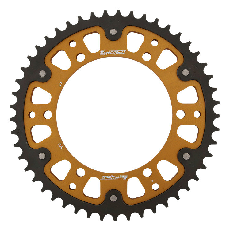 Lančenik zadnji SUPERSPROX STEALTH RST-502:49-GLD zlato 49T, 530