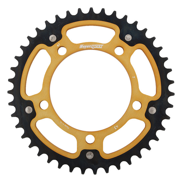 Lančenik zadnji SUPERSPROX STEALTH RST-7:43-GLD zlato 43T, 525