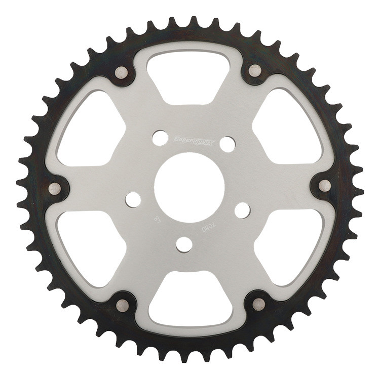 Lančenik zadnji SUPERSPROX STEALTH RST-7080:48-SLV silver