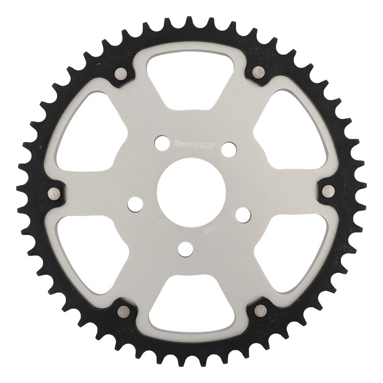 Lančenik zadnji SUPERSPROX STEALTH RST-7080:49-SLV silver