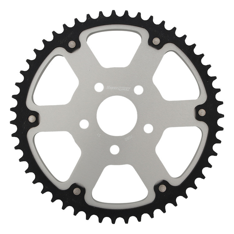 Lančenik zadnji SUPERSPROX STEALTH RST-7080:51-SLV silver