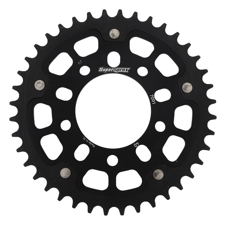 Lančenik zadnji SUPERSPROX STEALTH RST-7091:40-BLK Crni 40T, 520