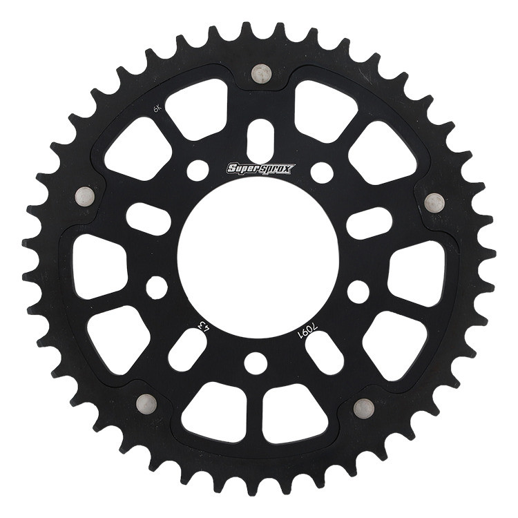 Lančenik zadnji SUPERSPROX STEALTH RST-7091:43-BLK Crni 43T, 520