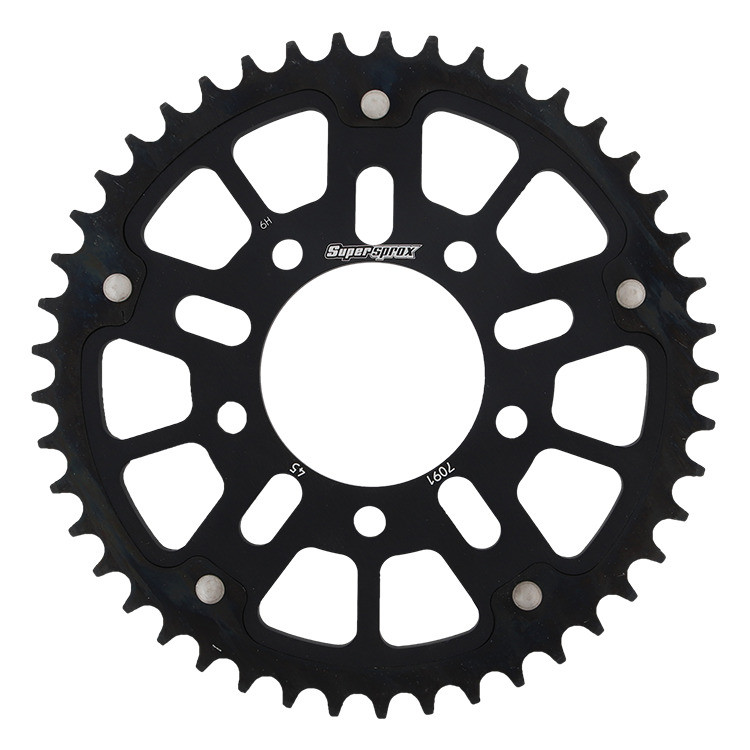Lančenik zadnji SUPERSPROX STEALTH RST-7091:45-BLK Crni 45T, 520