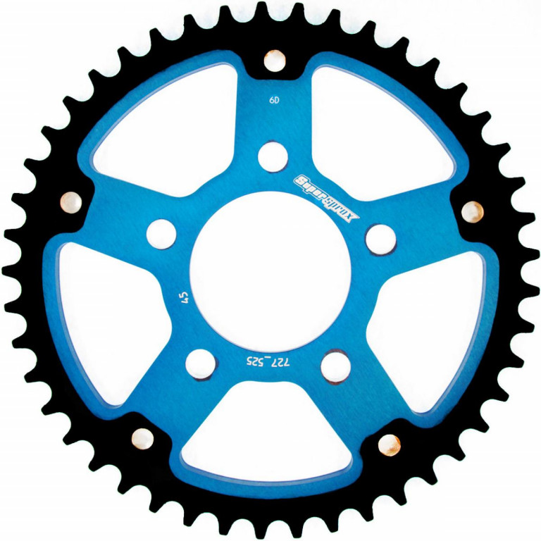 Lančenik zadnji SUPERSPROX STEALTH RST-7_525:45-BLU plavi