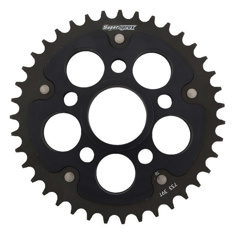 Lančenik zadnji SUPERSPROX STEALTH RST-733:39-BLK Crni 39T, 520