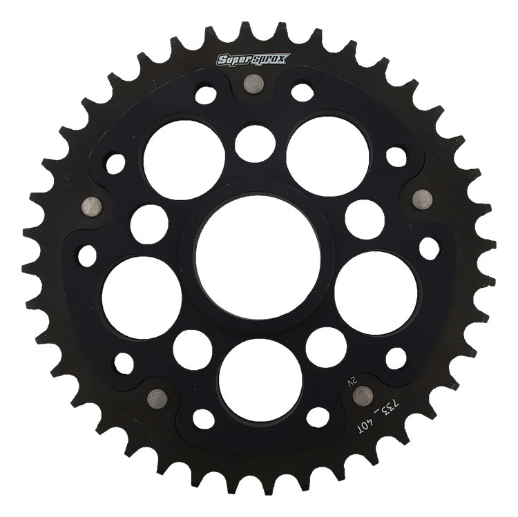 Lančenik zadnji SUPERSPROX STEALTH RST-733:40-BLK Crni 40T, 520