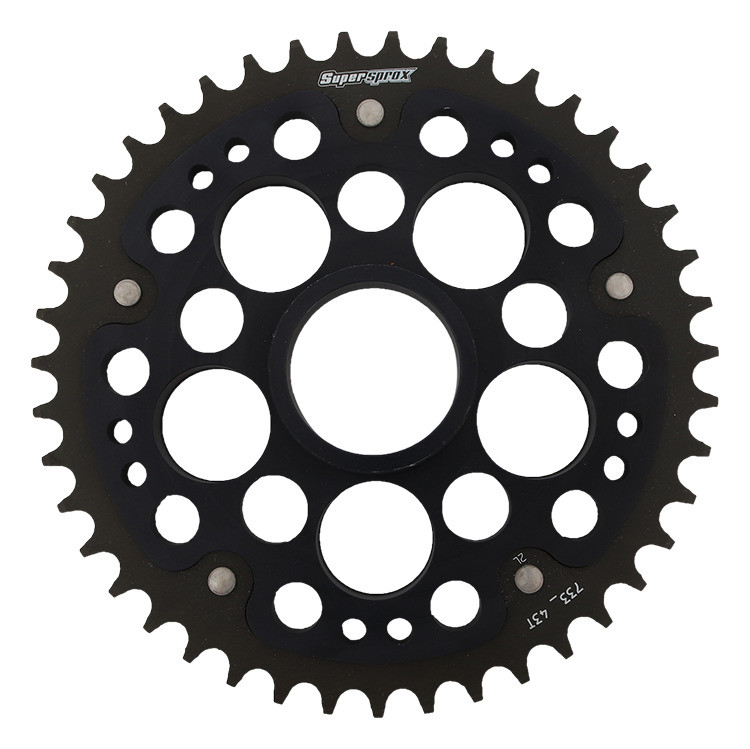 Lančenik zadnji SUPERSPROX STEALTH RST-733:43-BLK Crni 43T, 520